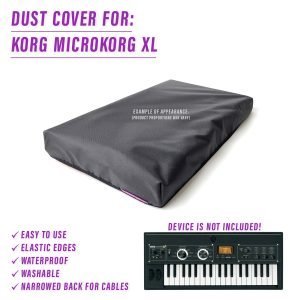 st3nD dust cover for Korg Microkorg XL (synth)