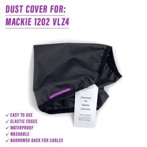 st3nD dust cover for Mackie 1202 VLZ4 (for travel and storage), alternate product photo (synth)
