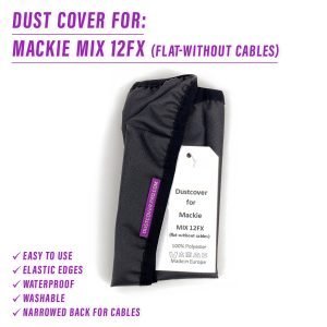 st3nD dust cover for Mackie Mix 12fx (for travel and storage), alternate product photo (synth)