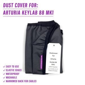 st3nD dust cover for Arturia KeyLab 88 Mk1, alternate product photo (synth)