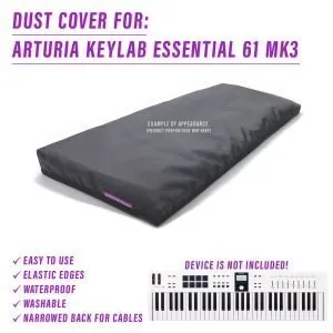 st3nD dust cover for Arturia KeyLab Essential 61 Mk3 (synth)