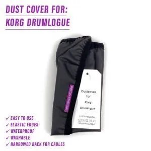 st3nD dust cover for Korg Drumlogue, alternate product photo (synth)