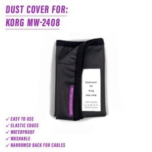 st3nD dust cover for Korg MW-2408, alternate product photo (synth)