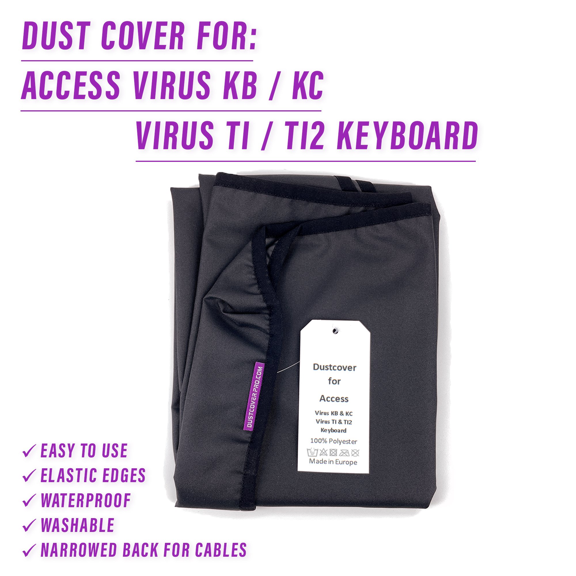 access virus, virus kb, virus kc, ti keyboard, ti2 keyboard, dcp, dustcoverpro, dust cover
