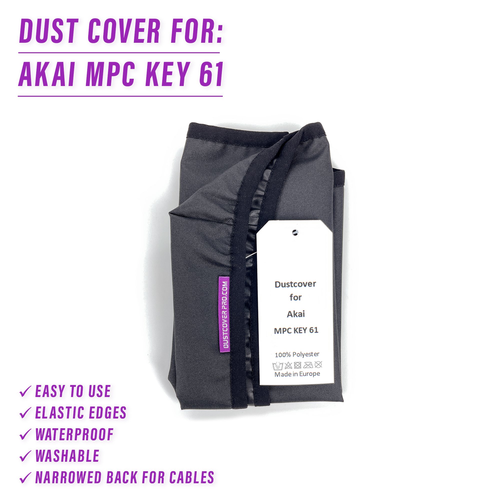 akai , akai mpc key 61, dcp, dustcoverpro, dust cover