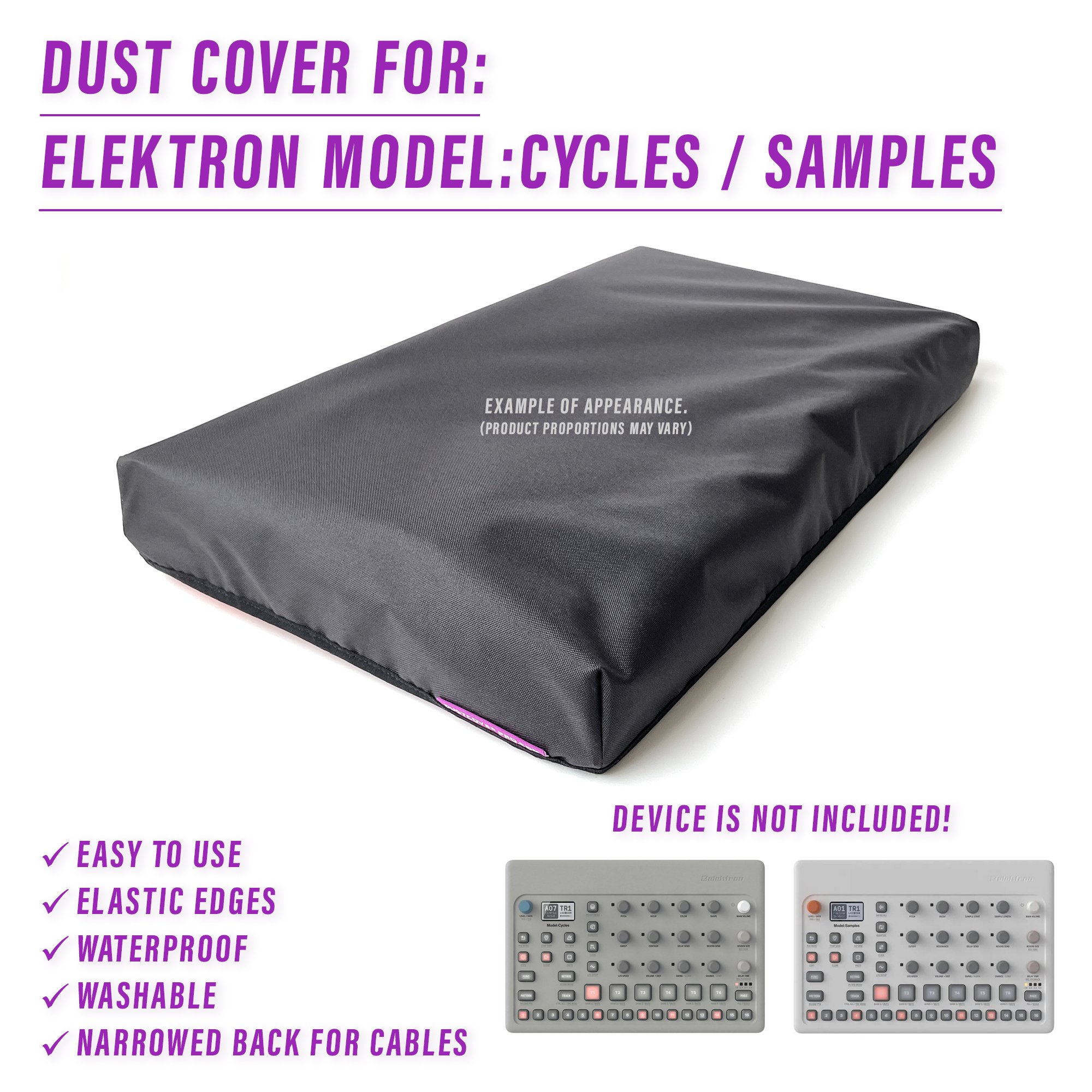 elektron model cycles, elektron model samples, dcp, dust cover, dustcoverpro