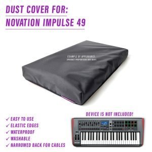 st3nD dust cover for Novation Impulse 49 (waterproof)