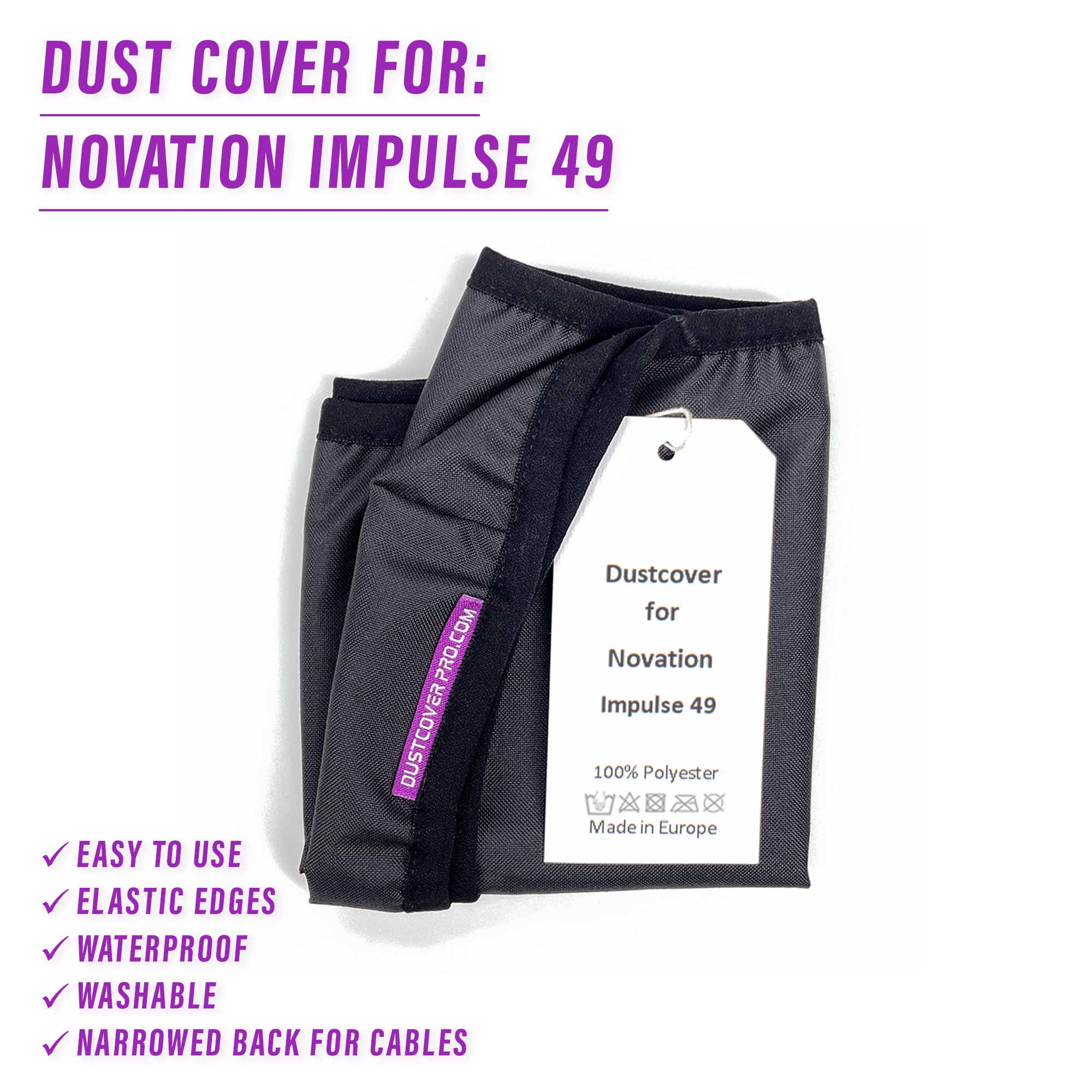 novation impulse 49, impulse 49, dust cover, dustcoverpro, dcp