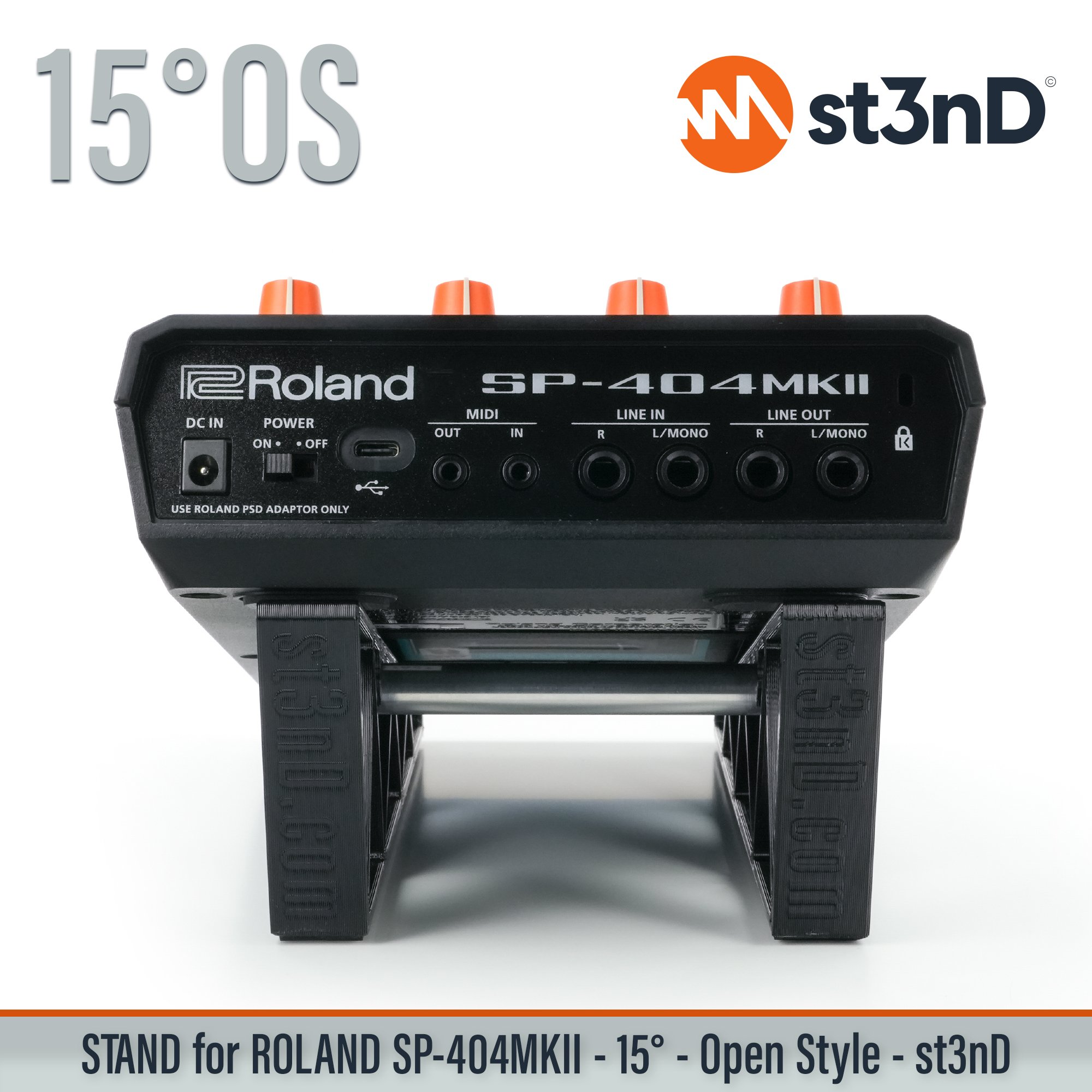 roland sp-404mkII sp404mk2, stand st3nd, open style