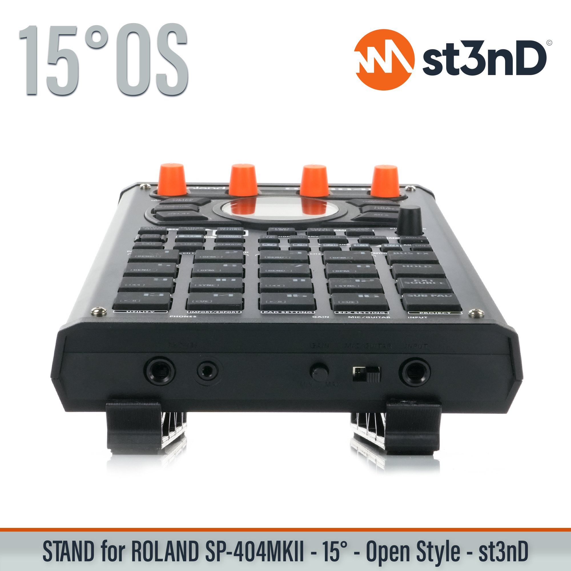 roland sp-404mkII sp404mk2, stand st3nd, open style