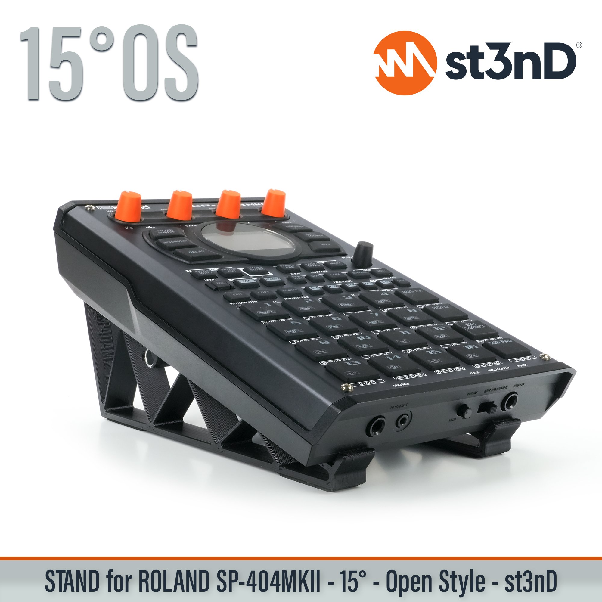 roland sp-404mkII sp404mk2, stand st3nd, open style