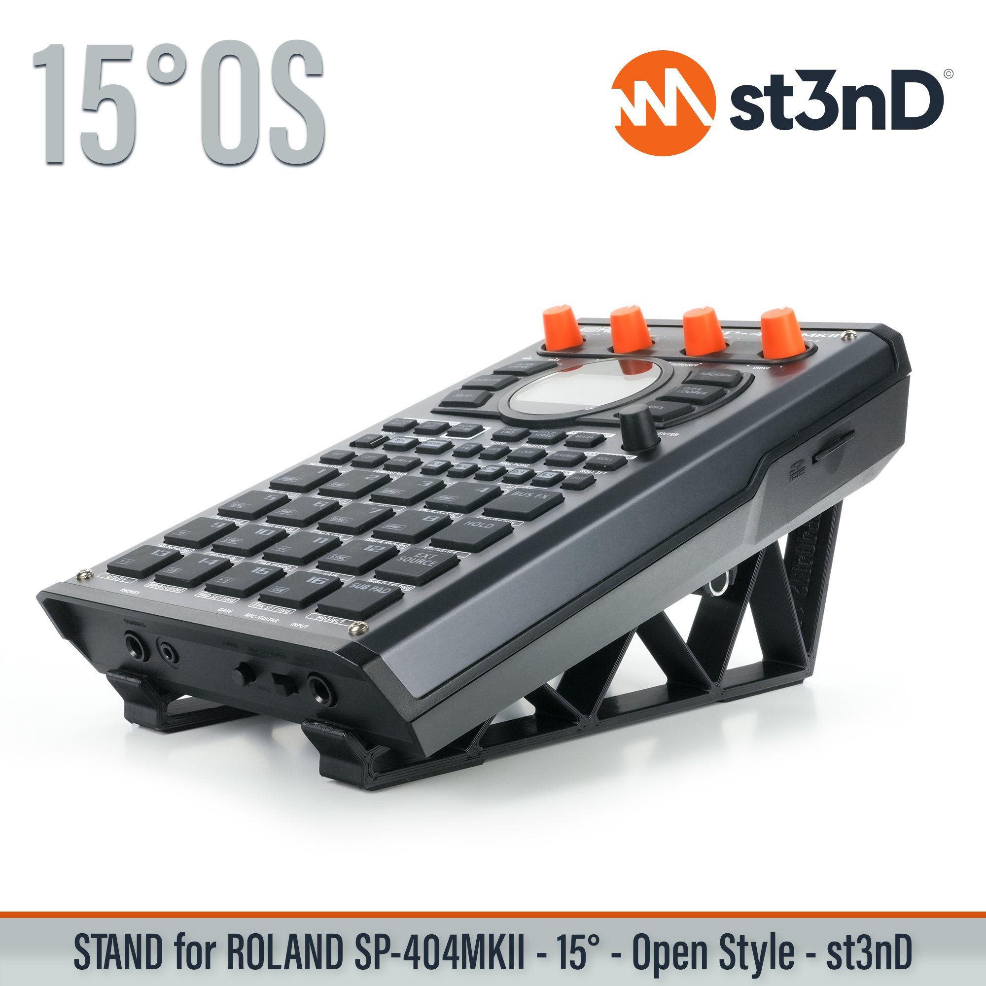roland sp-404mkII sp404mk2, stand st3nd, open style