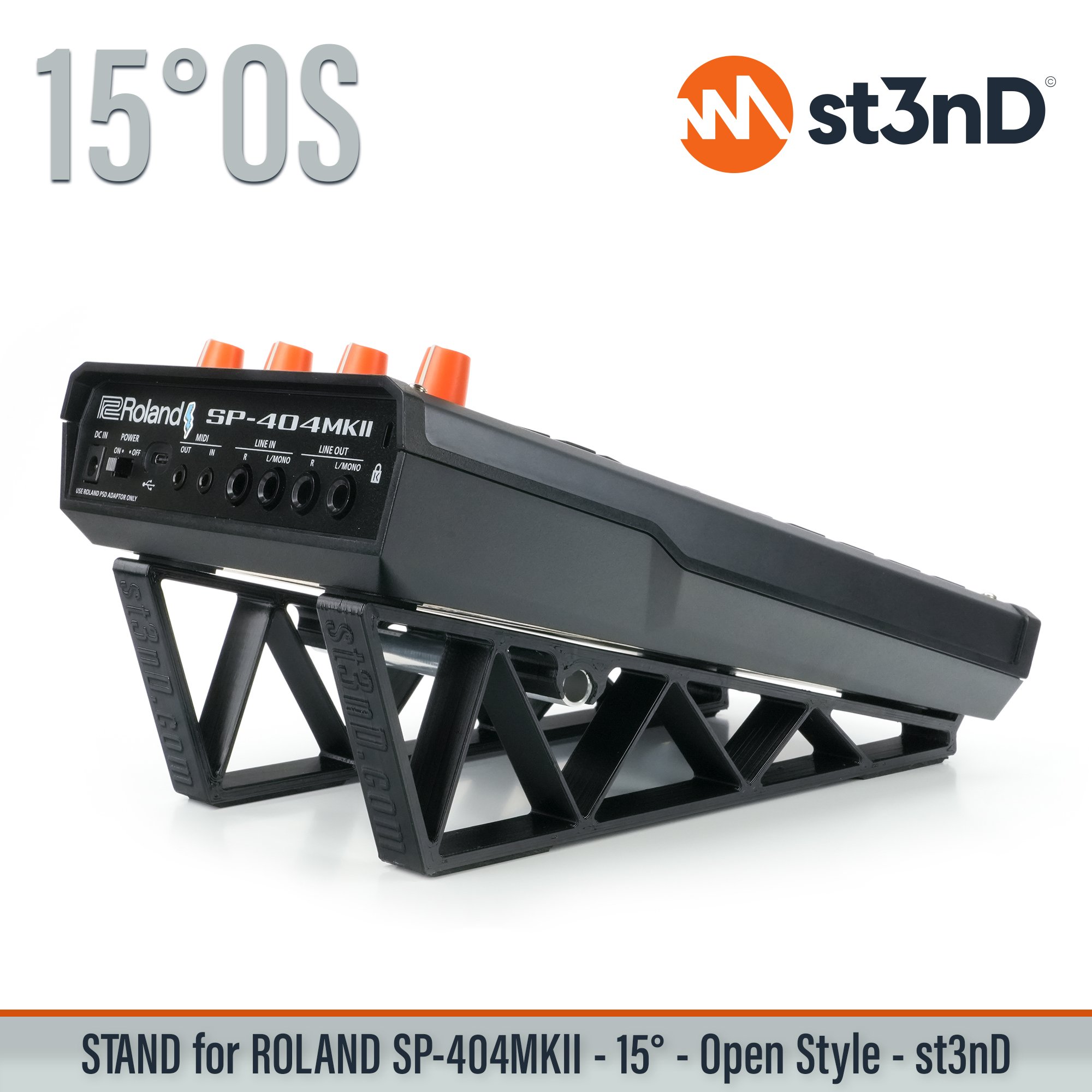 roland sp-404mkII sp404mk2, stand st3nd, open style