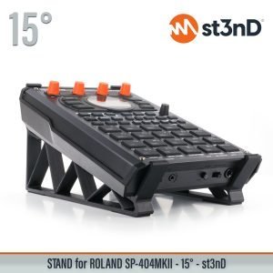 st3nD 3D printed stand for Roland SP-404MKII, 15 degree (sampler)