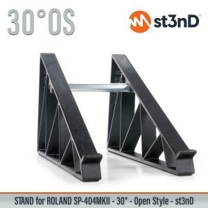 st3nD 3D printed stand for Roland SP-404MKII, 30 degree, open style (sampler)