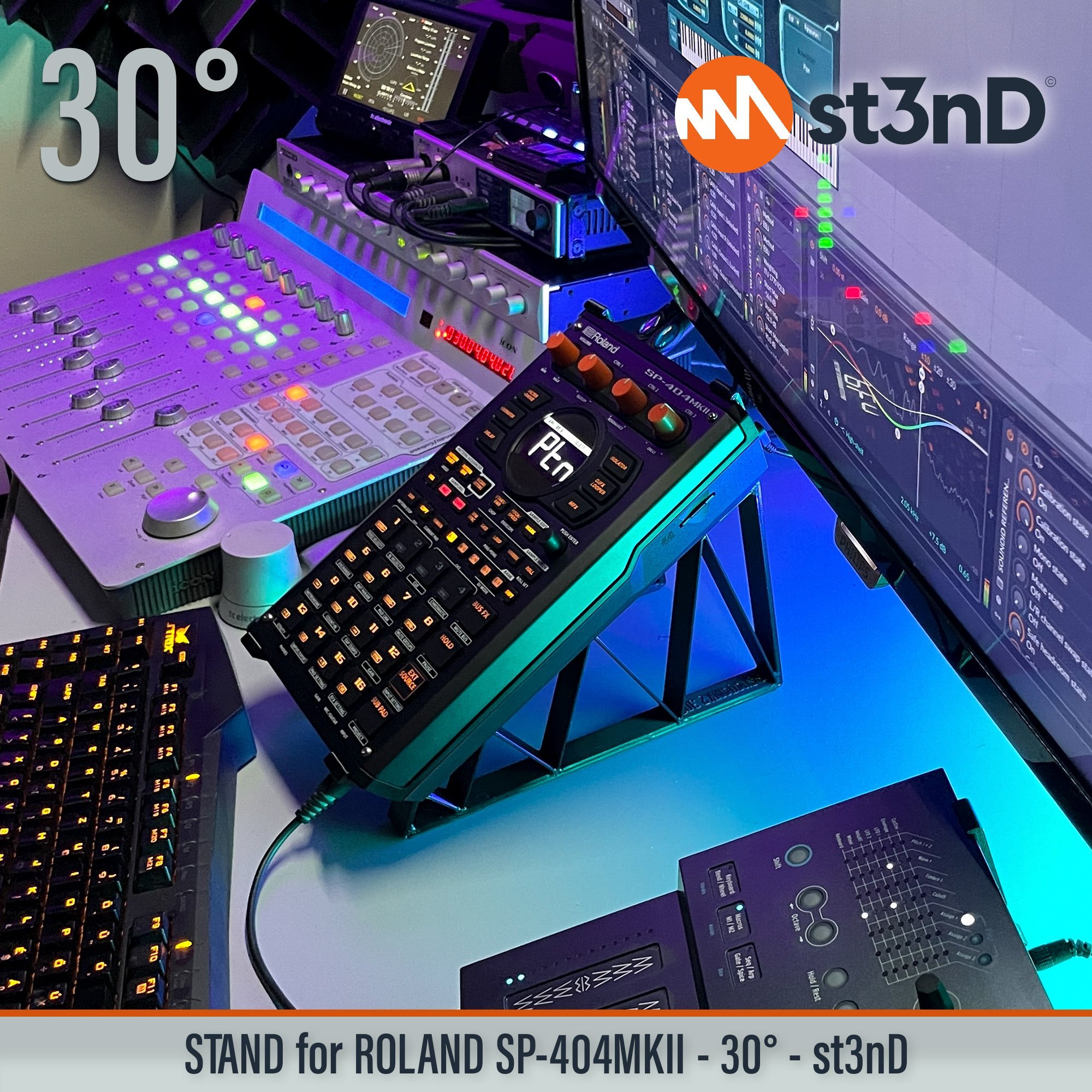 roland sp404mkII, roland sp 404, stand, st3nd, sp-404 stand