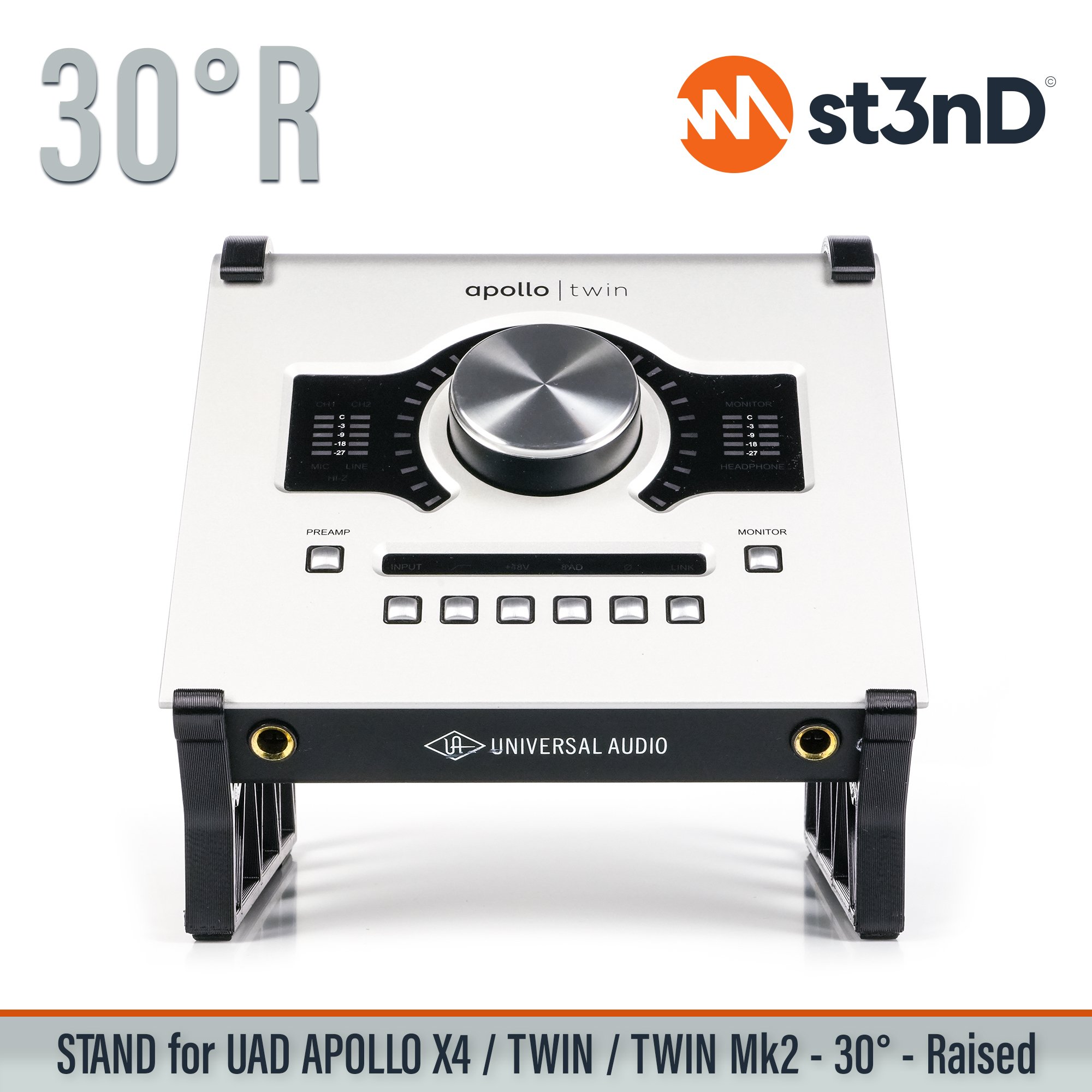 audio interface music production st3nD stable stand strong tilted uad uad apollo uad apollo x4 universal audio x4 uad apollo twin mk2 apollo twin