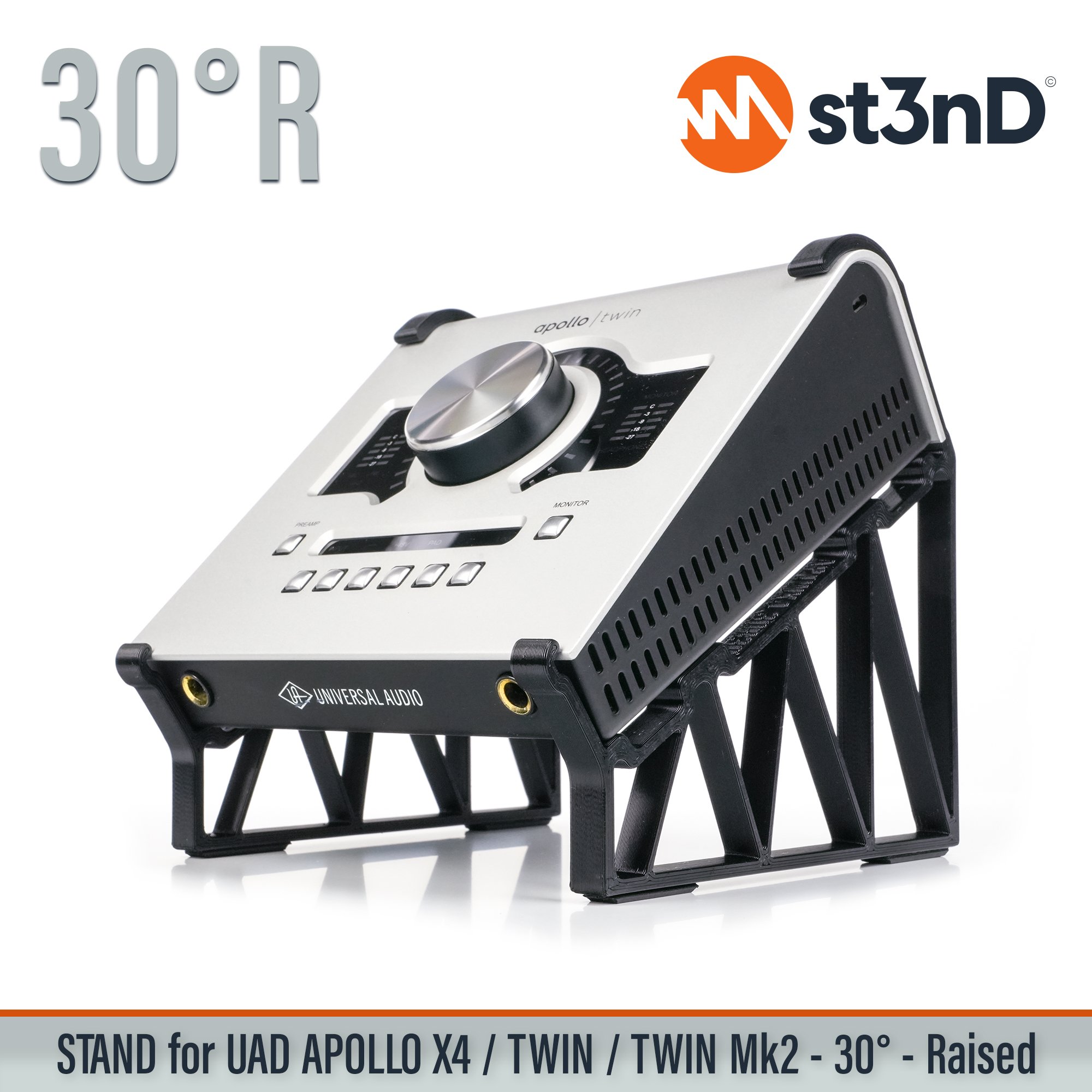 audio interface music production st3nD stable stand strong tilted uad uad apollo uad apollo x4 universal audio x4 uad apollo twin mk2 apollo twin