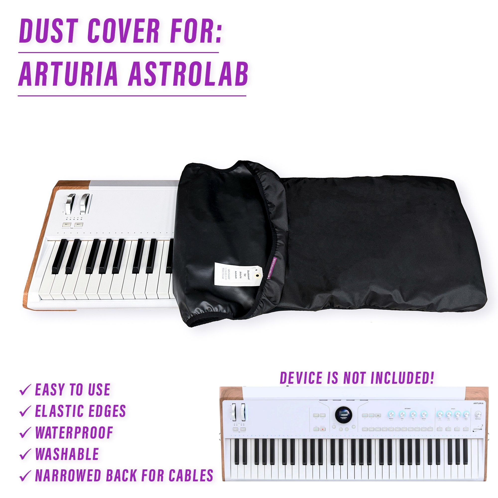 Arturia AstroLab, dcp, DustCoverPro, dust cover