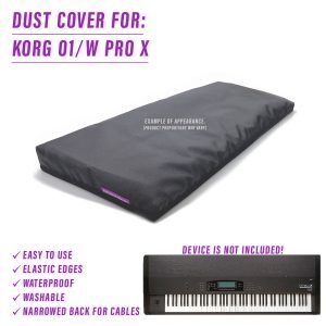 st3nD dust cover for Korg 01/w ProX (synth)