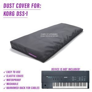 st3nD dust cover for Korg DSS-1 (waterproof)
