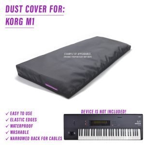 st3nD dust cover for Korg M1 (waterproof)