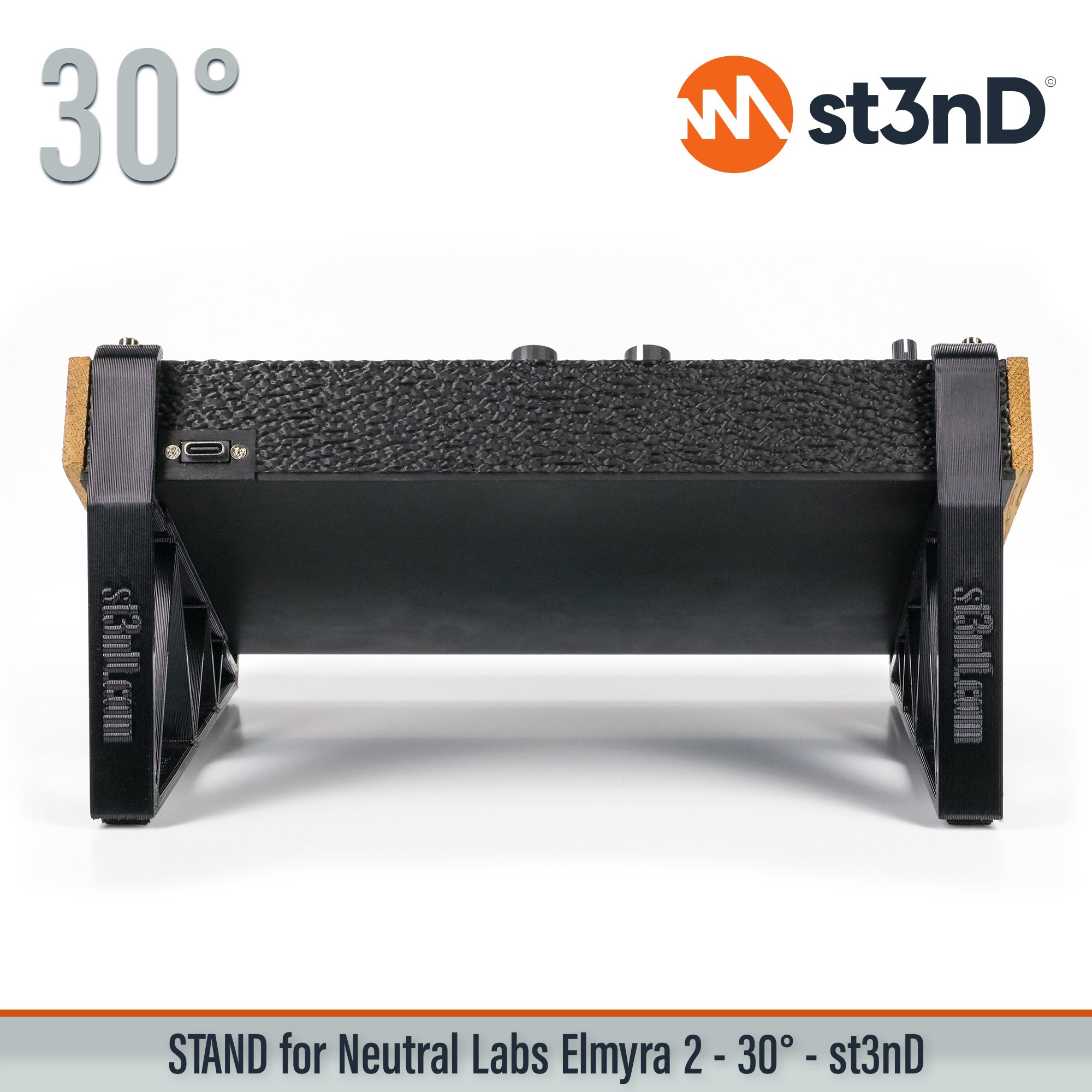 Neutral Labs Elmyra 2, drone synth, analog synth, diy eurorack, st3nd, desktop stand, elmyra stand