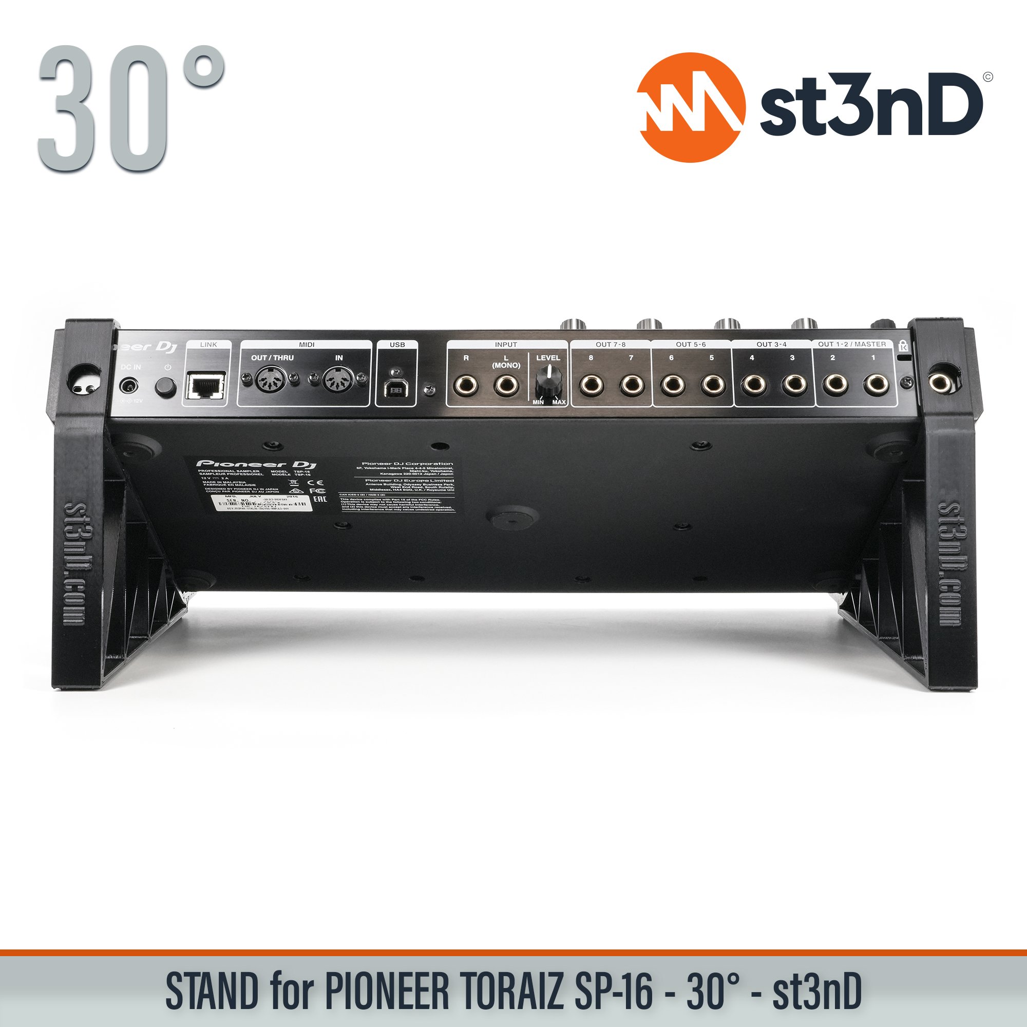 pioneer dj, toraiz sp-16, st3nd, dj stand, pioneer stand