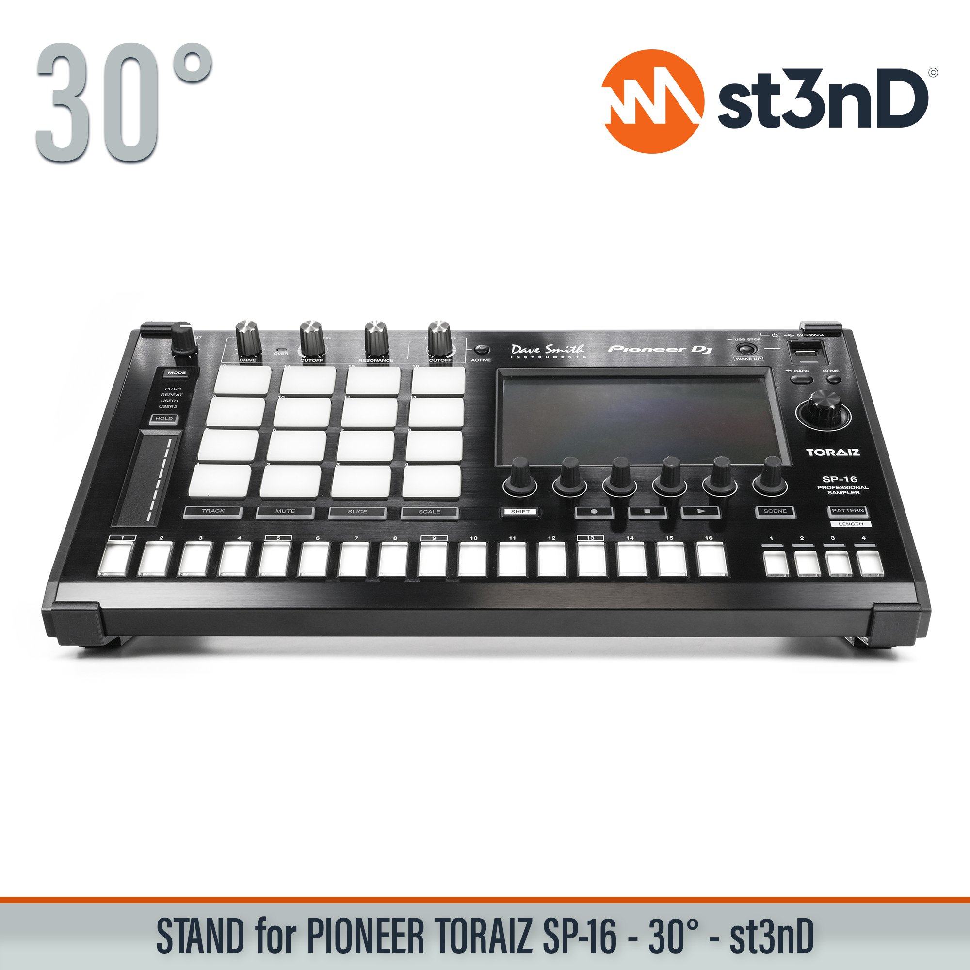 pioneer dj, toraiz sp-16, st3nd, dj stand, pioneer stand