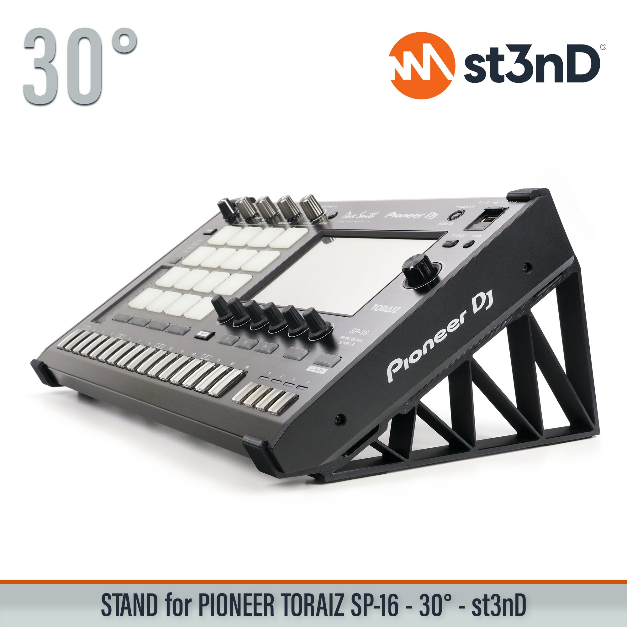 pioneer dj, toraiz sp-16, st3nd, dj stand, pioneer stand