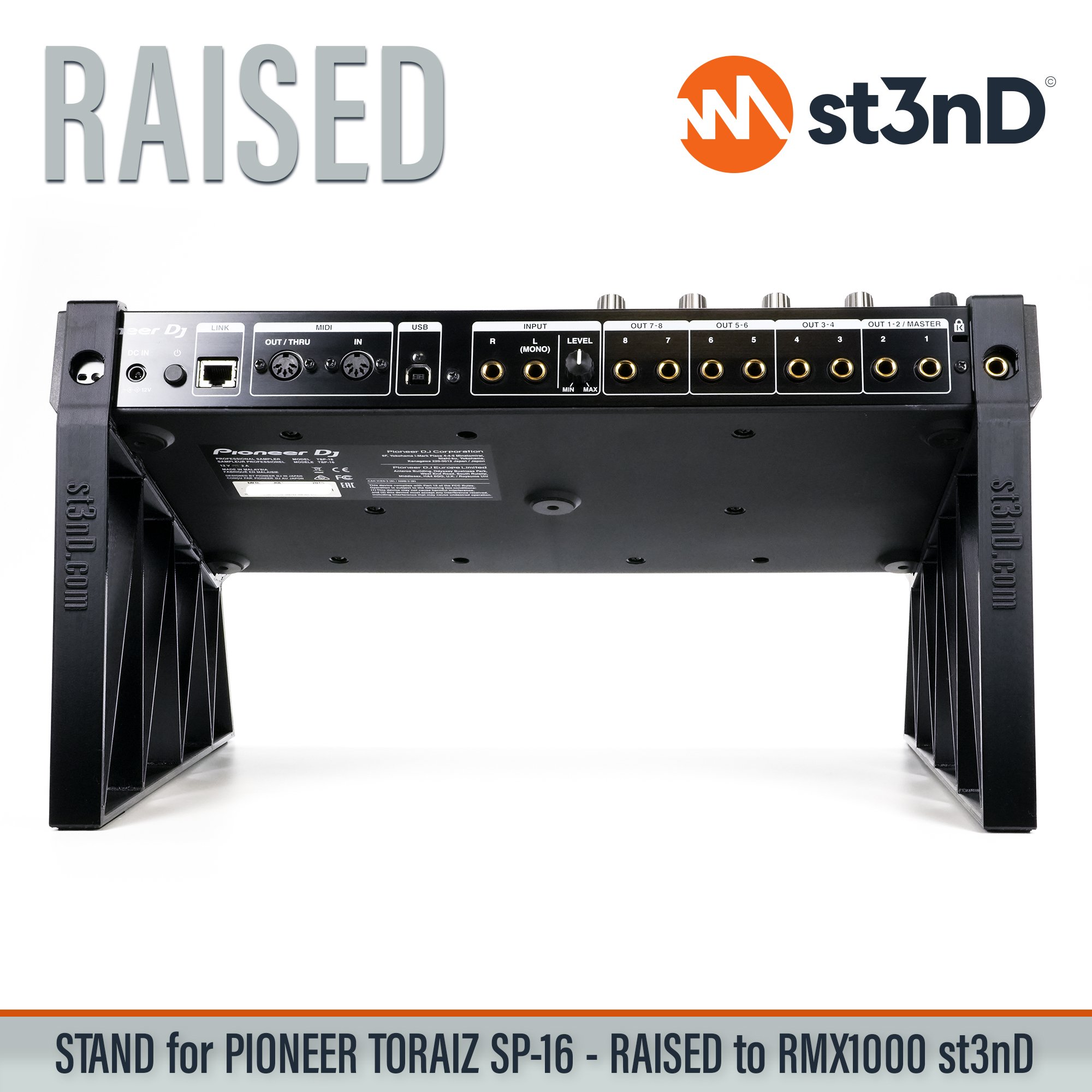 poineer sp16 raised stand