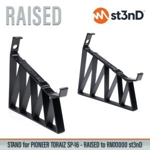st3nD 3D printed stand for Pioneer Toraiz SP-16, 20 degree, raised (to match RMX-1000 st3nD), alternate product photo