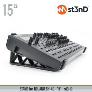 st3nD 3D printed stand for Roland SH-4D, 15 degree (sequencer)