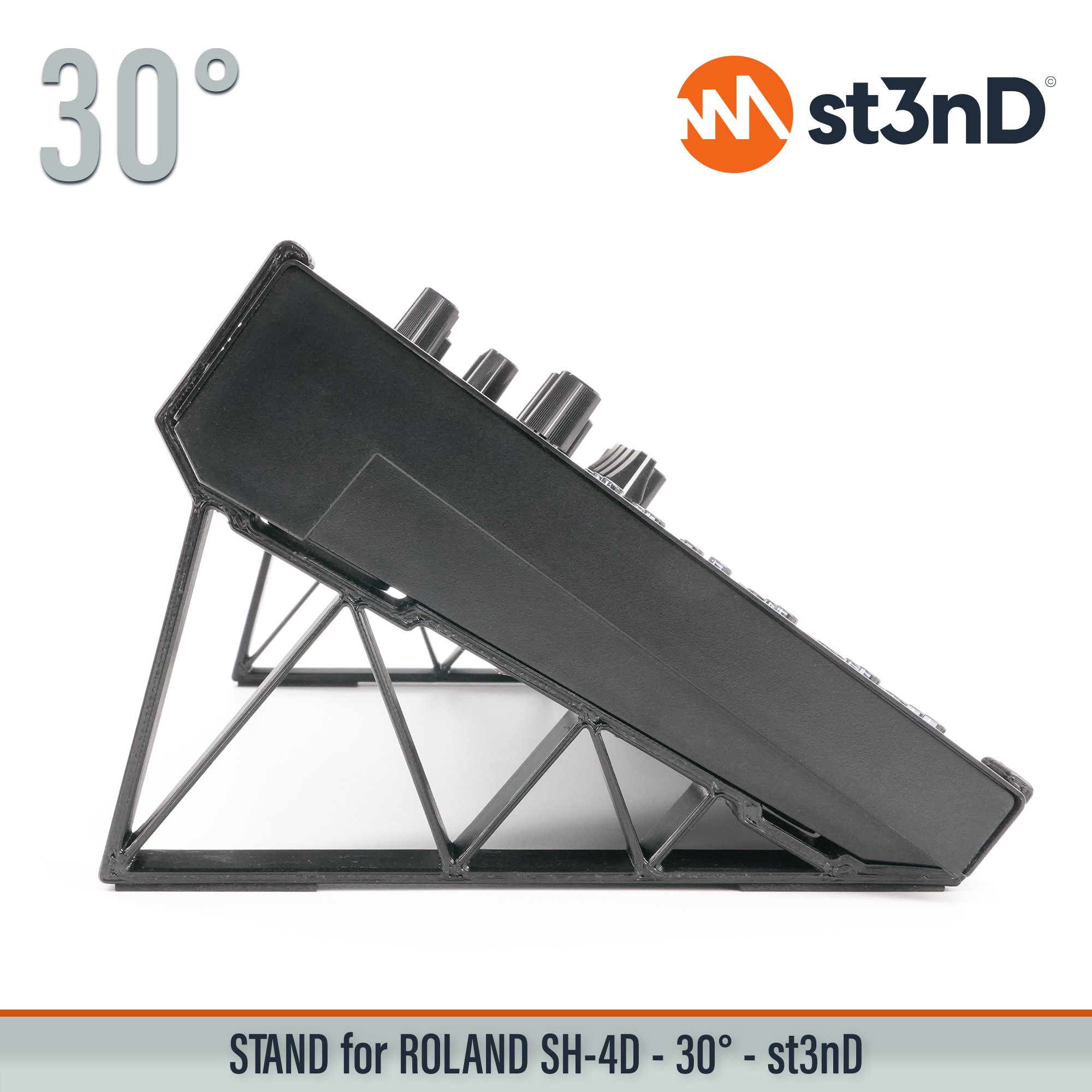 stand, st3nd, desktop stand, Roland SH-4d, SH4D, roland synth