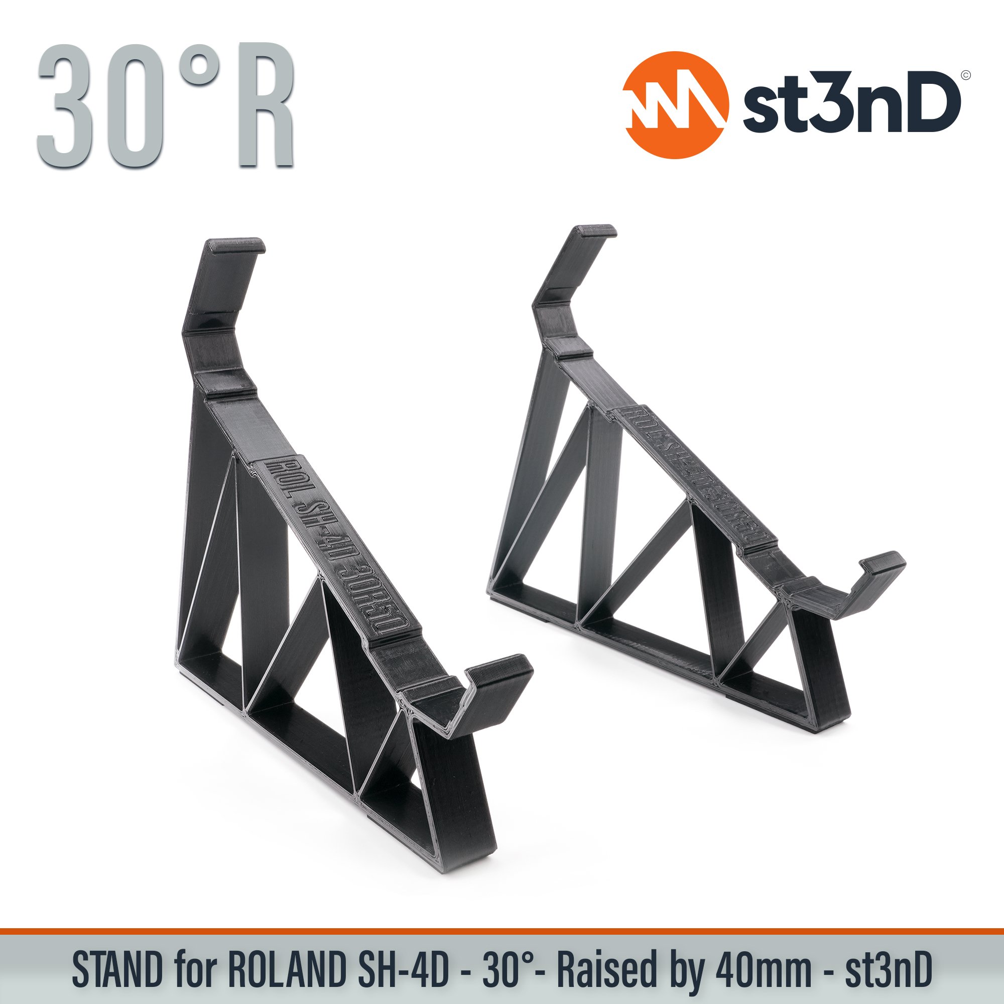 stand, st3nd, desktop stand, Roland SH-4d, SH4D, roland synth