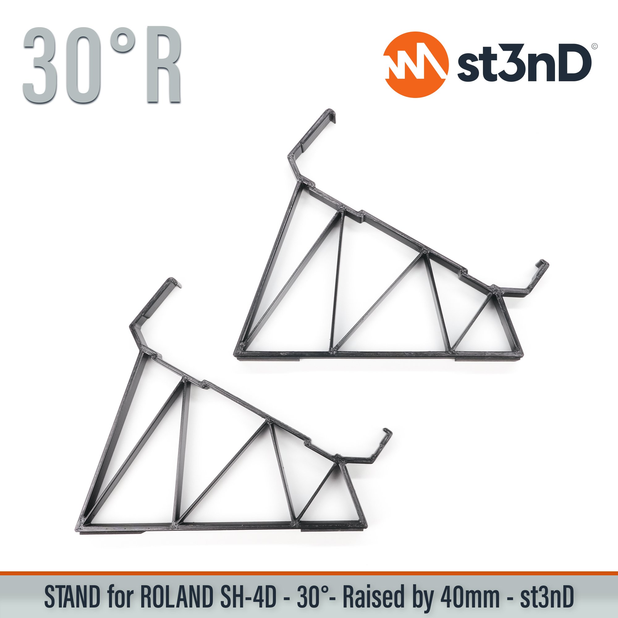 stand, st3nd, desktop stand, Roland SH-4d, SH4D, roland synth