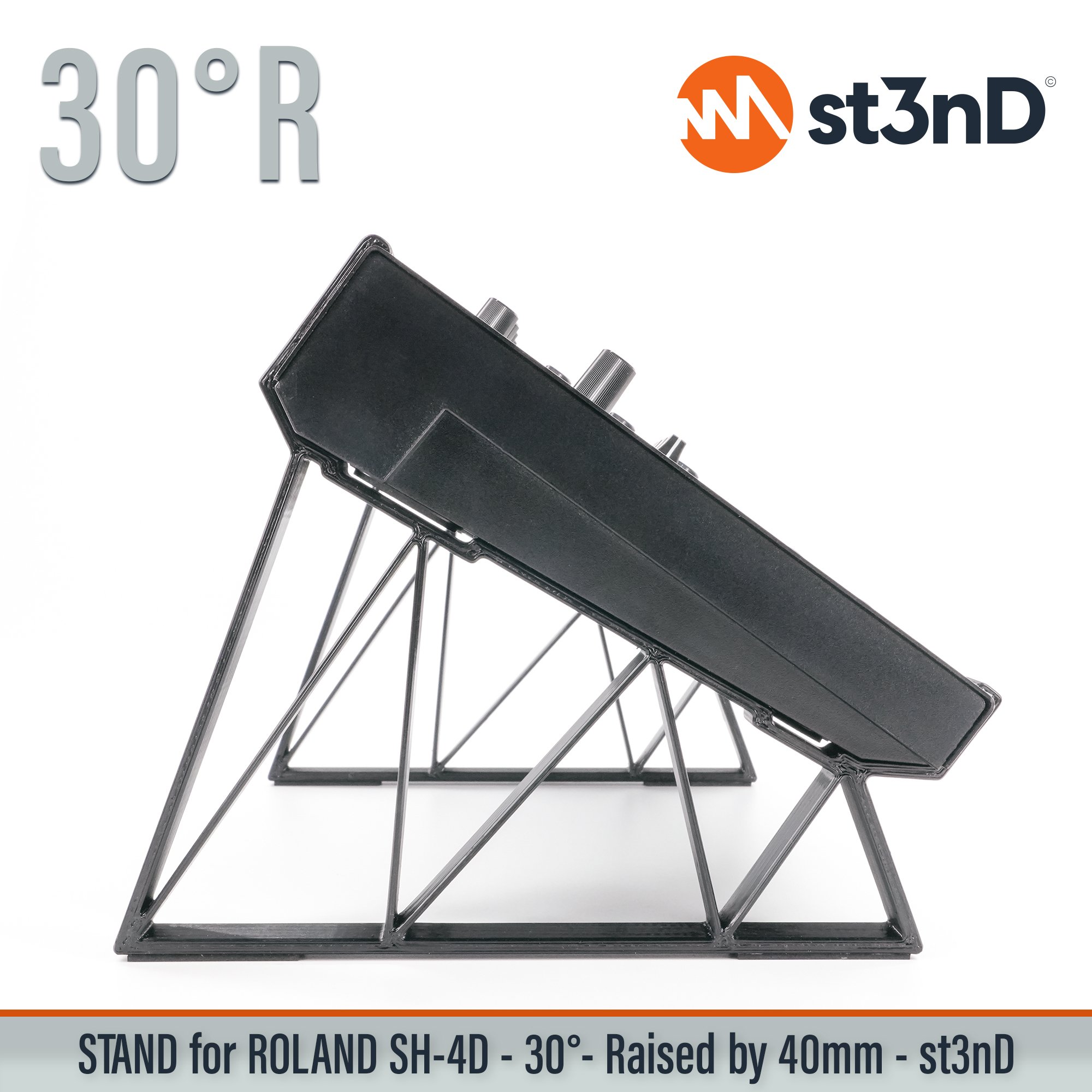 stand, st3nd, desktop stand, Roland SH-4d, SH4D, roland synth