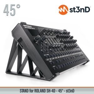 st3nD 3D printed stand for Roland SH-4D, 45 degree (sequencer)