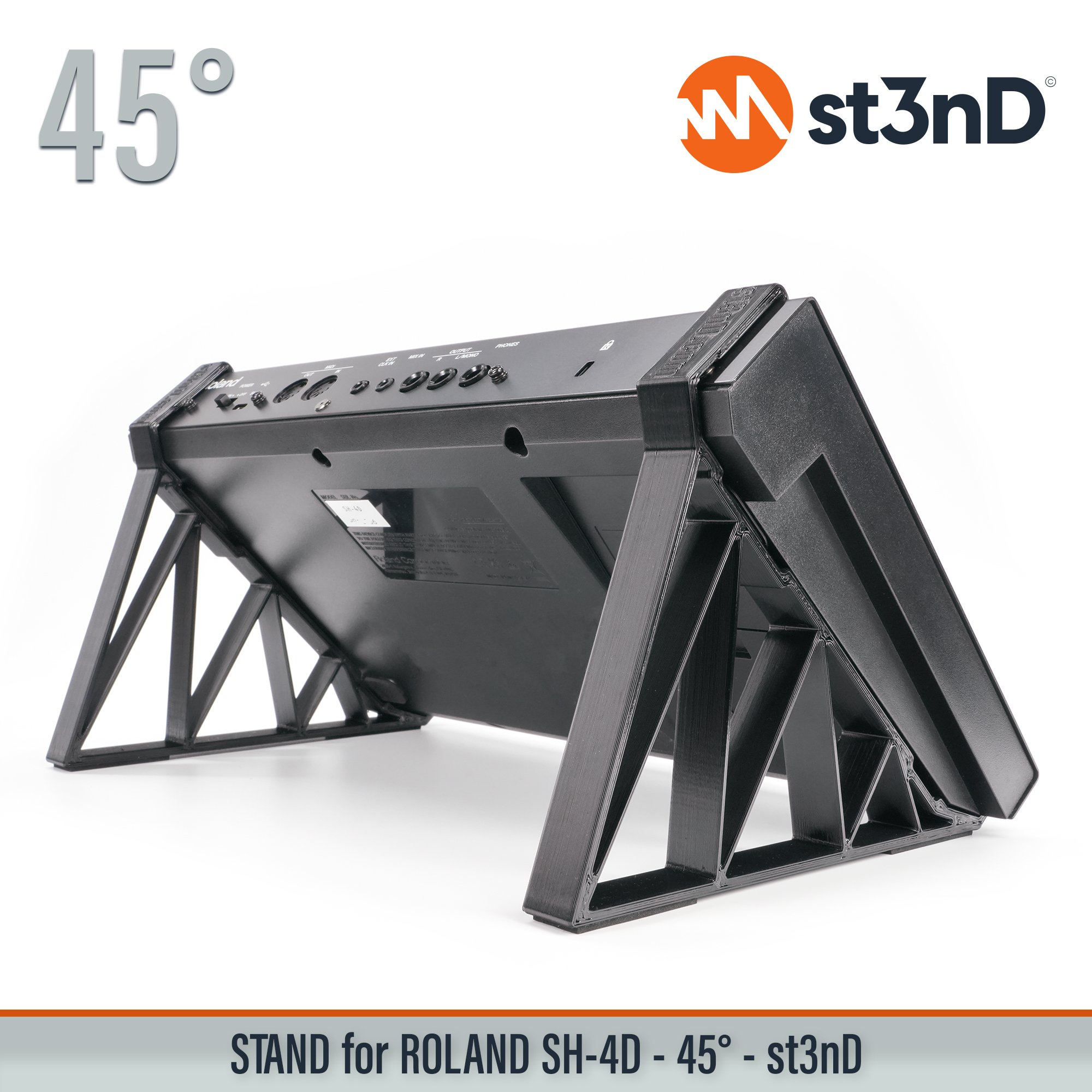 stand, st3nd, roland sh-4d, desktop synth, desktop stand, sh4d