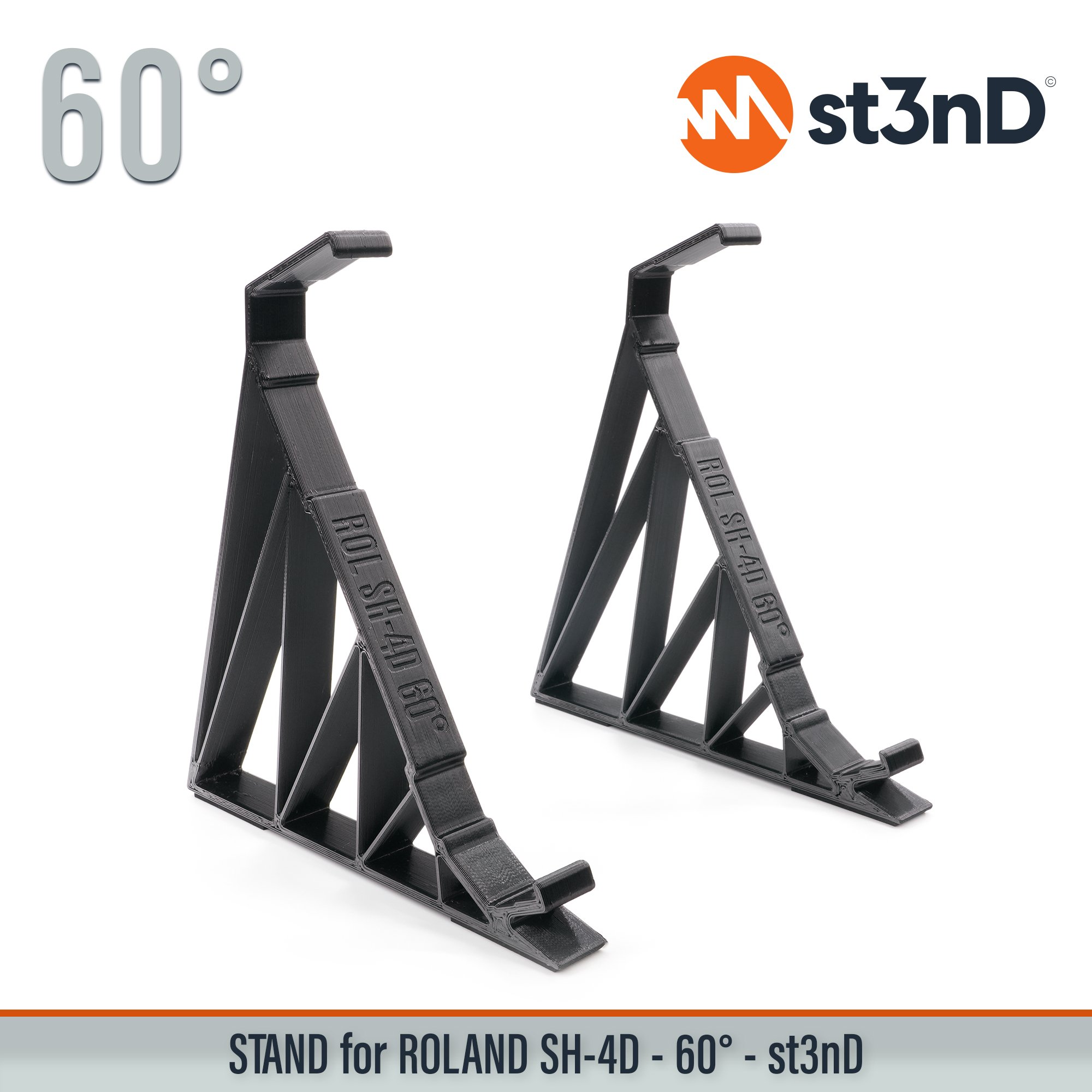 stand, st3nd, desktop stand, Roland SH-4d, SH4D, roland synth
