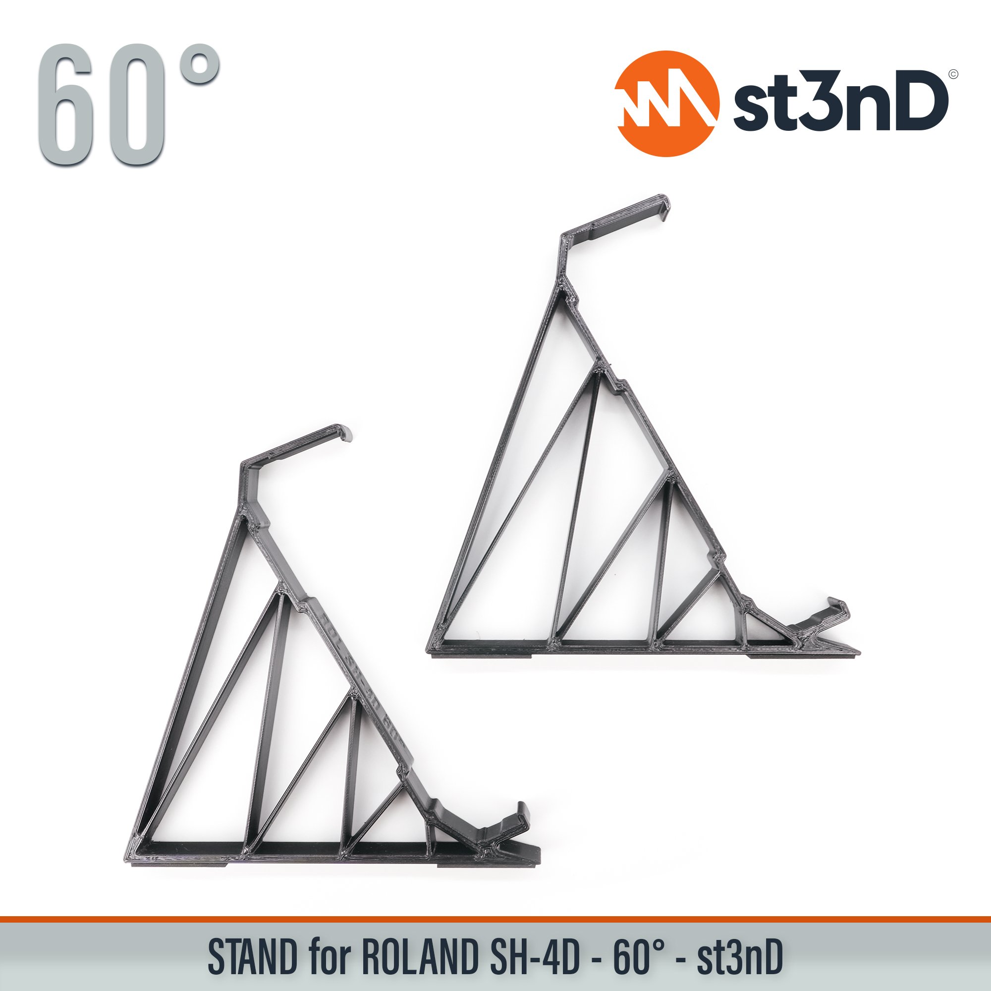 stand, st3nd, desktop stand, Roland SH-4d, SH4D, roland synth
