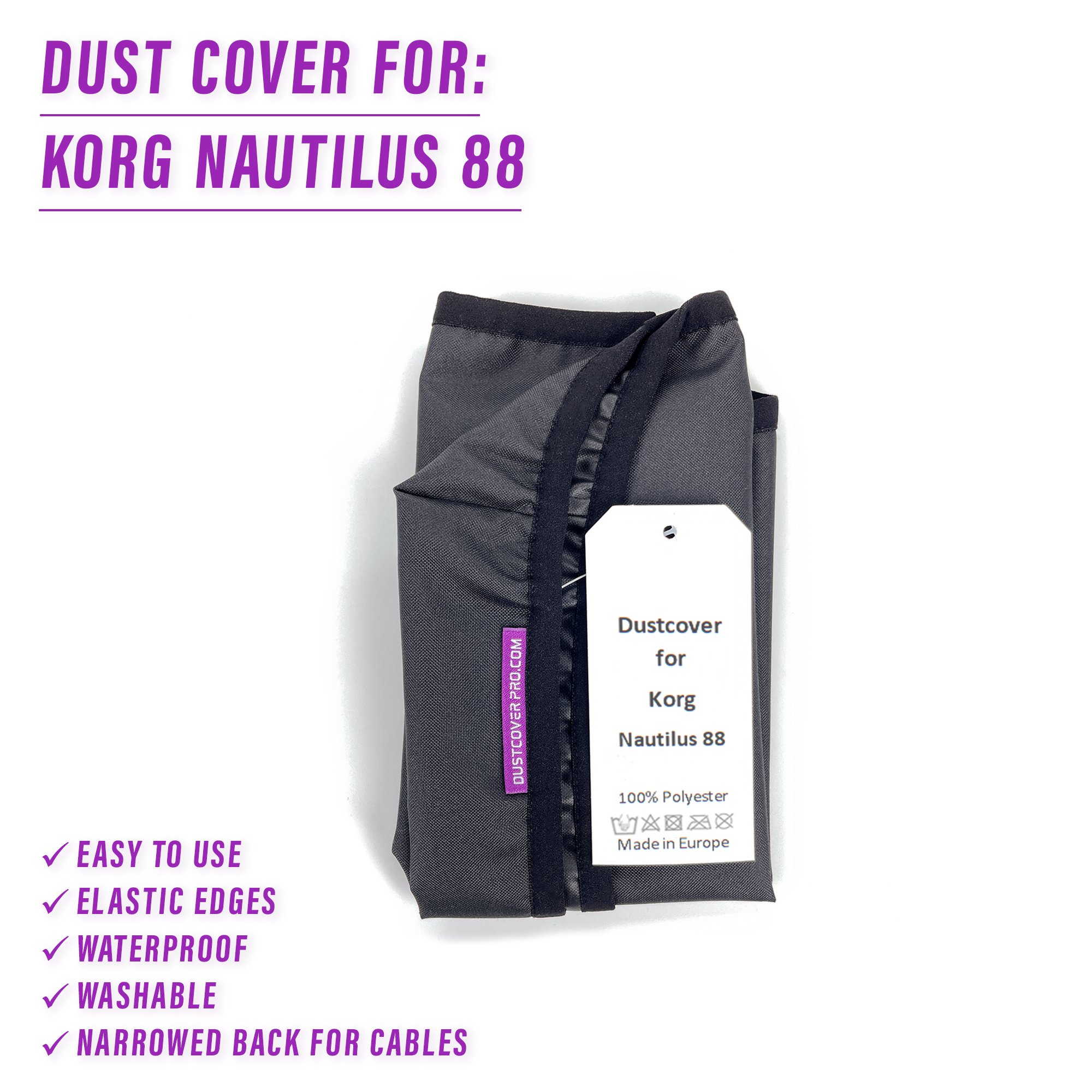 DUST COVER for Korg Nautilus 88
