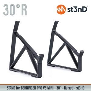 Close-up of the legs of the st3nD 3D printed stand for Behringer PRO VS / JT / Phara-O / UB-Xa / CZ-1 Mini, 30 degree, raised by 40 mm