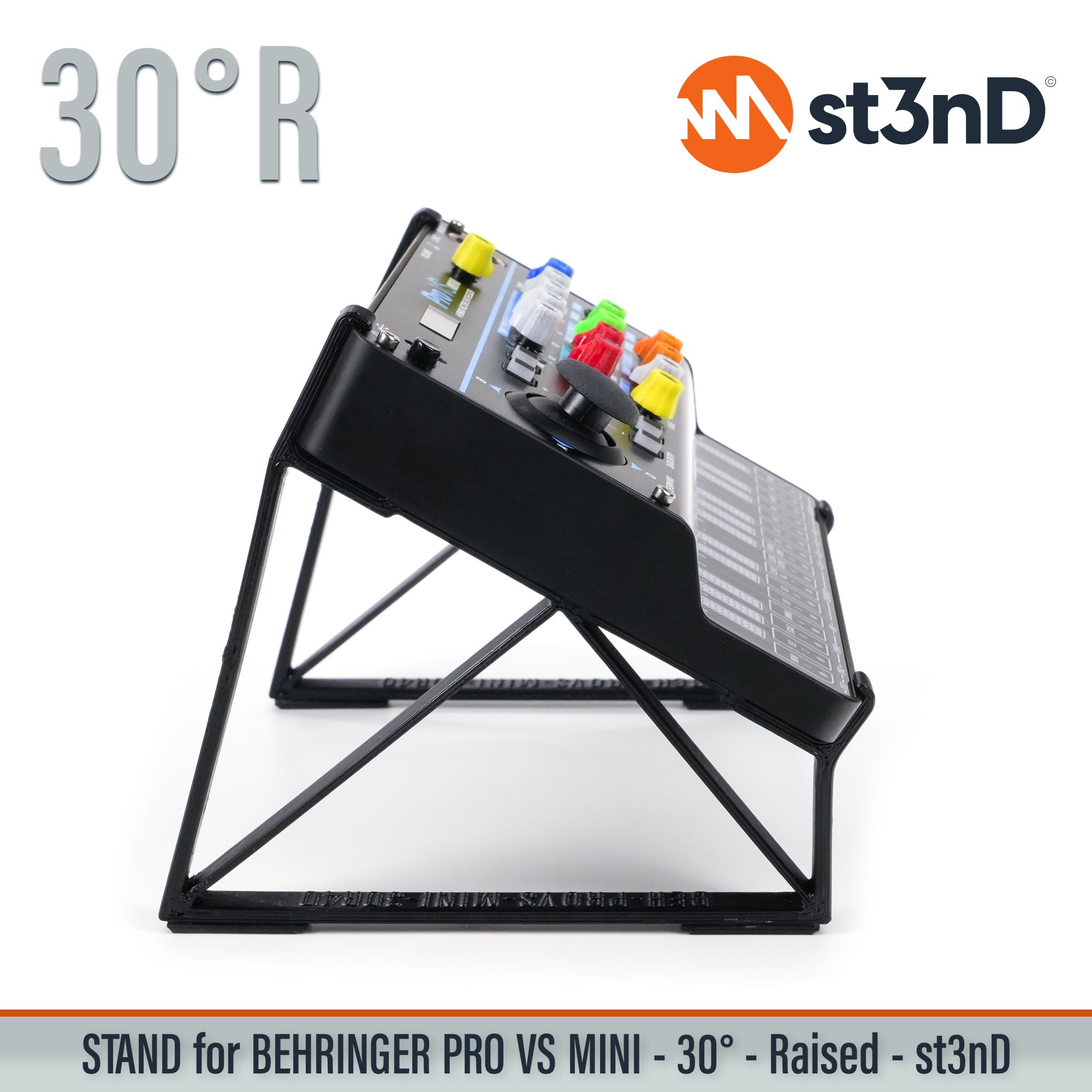 desktop stand music production st3nD stand strong studio gear sturdy BEHRINGER PRO VS MINI desktop synth behringer synth small synth