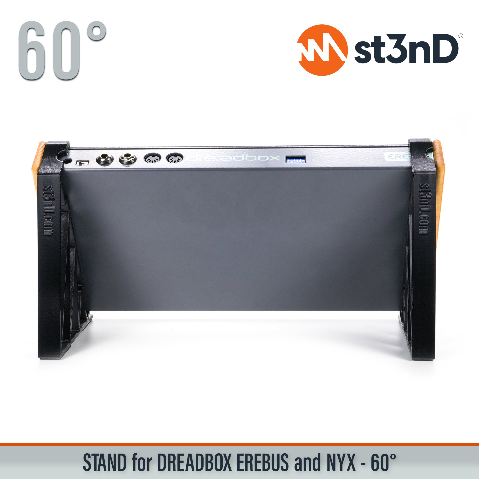 analog synth dreadbox dreadbox nyx drone synth erebus portable semi modular st3nD stable stand strong sturdy tilted