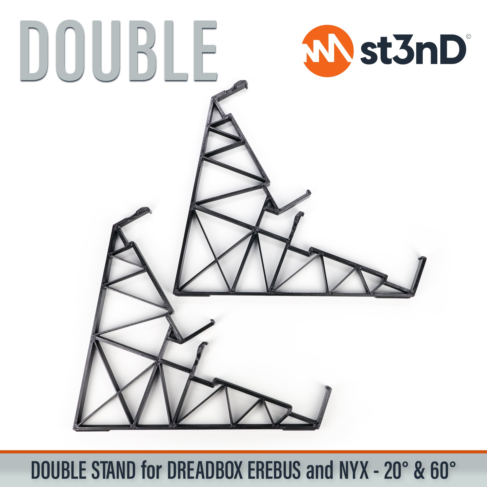 analog synth dreadbox dreadbox nyx drone synth erebus portable semi modular st3nD stable stand strong sturdy tilted
