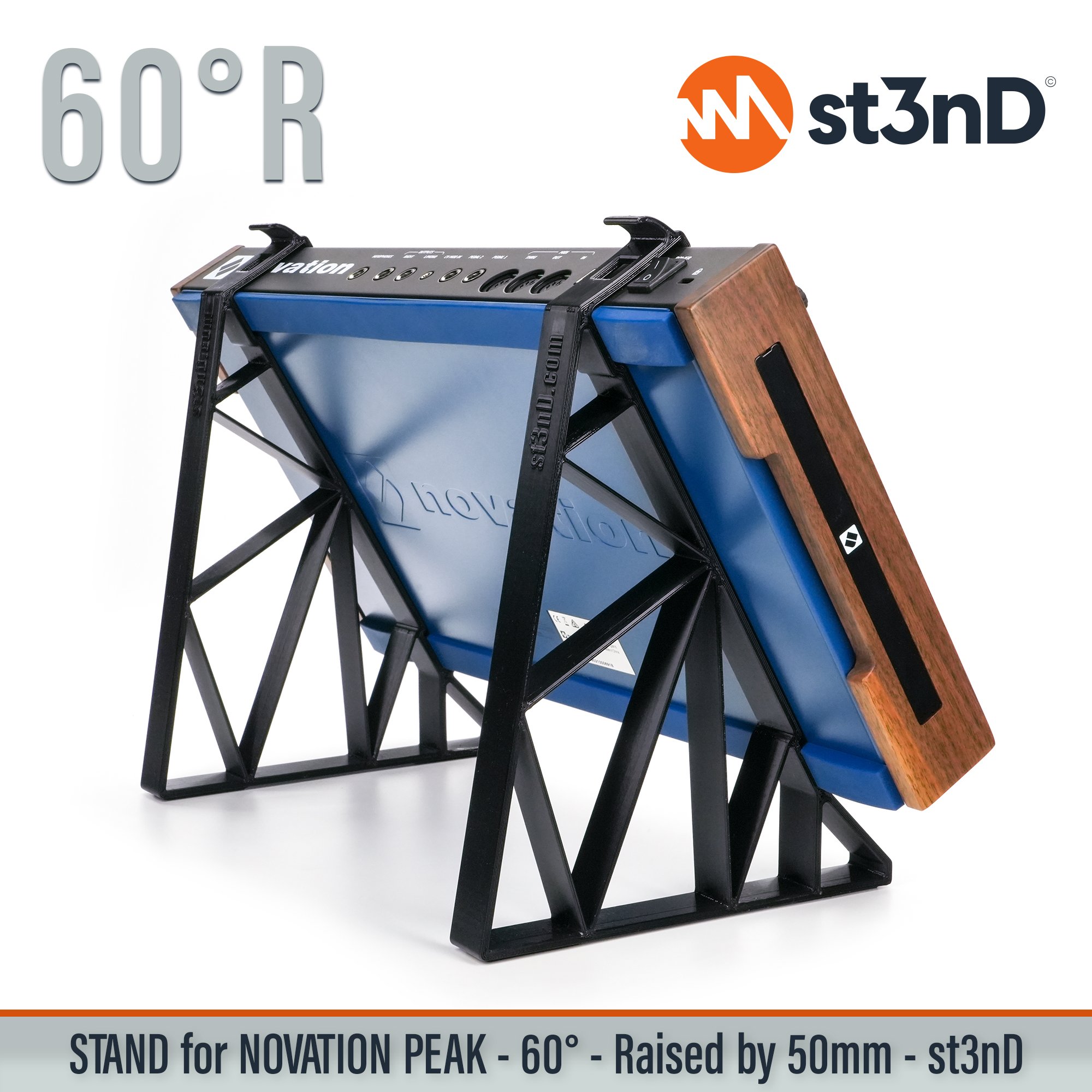 portable st3nD stable stand strong sturdy tilted digital synth Novation Novation Peak standalone synth desktop synth