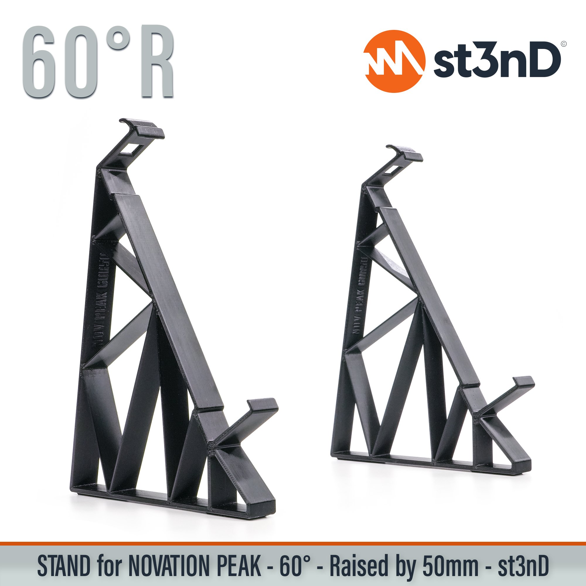 portable st3nD stable stand strong sturdy tilted digital synth Novation Novation Peak standalone synth desktop synth