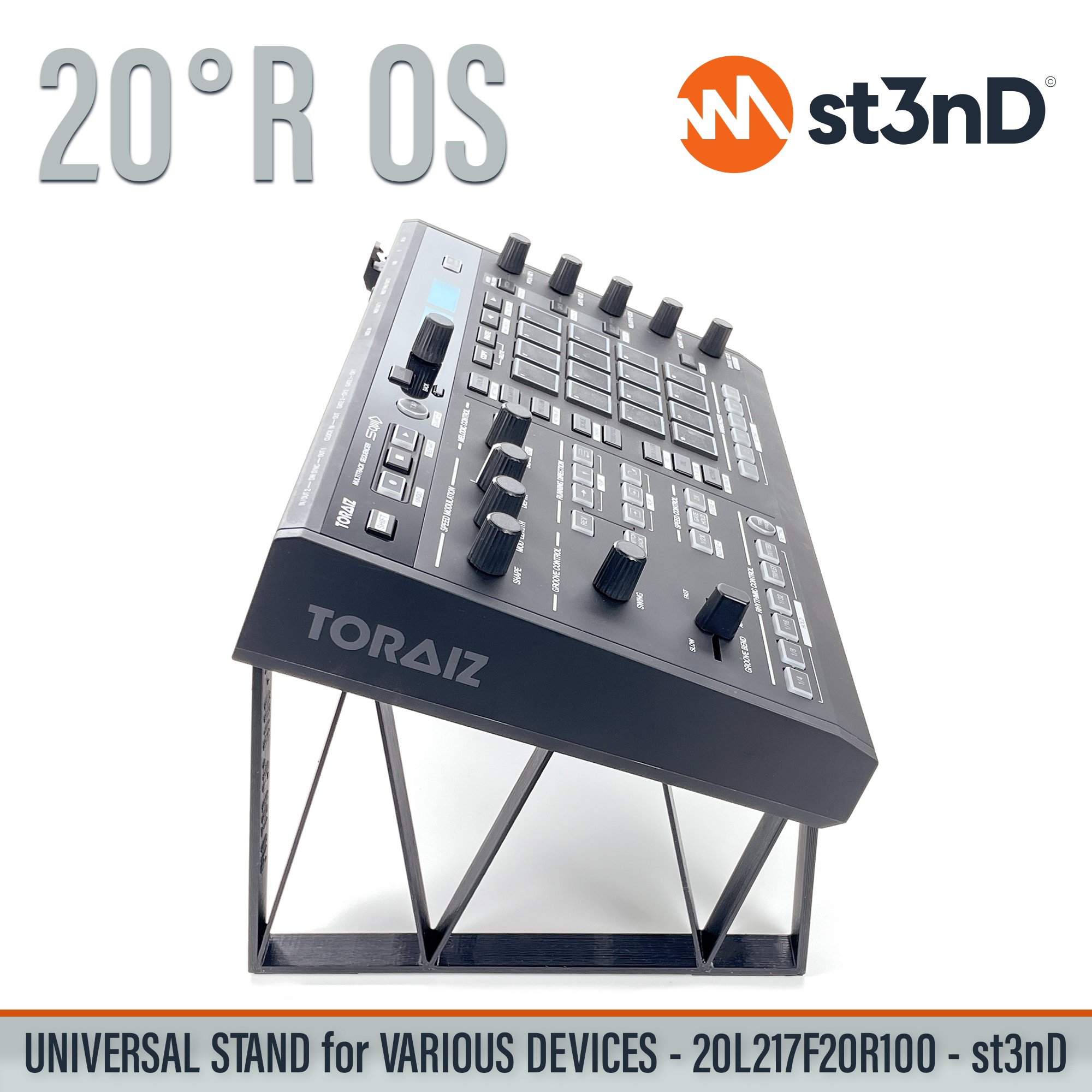 dj equipment dj hardware portable st3nD stable stand strong sturdy tilted pioneer dj toraiz squid universal stand