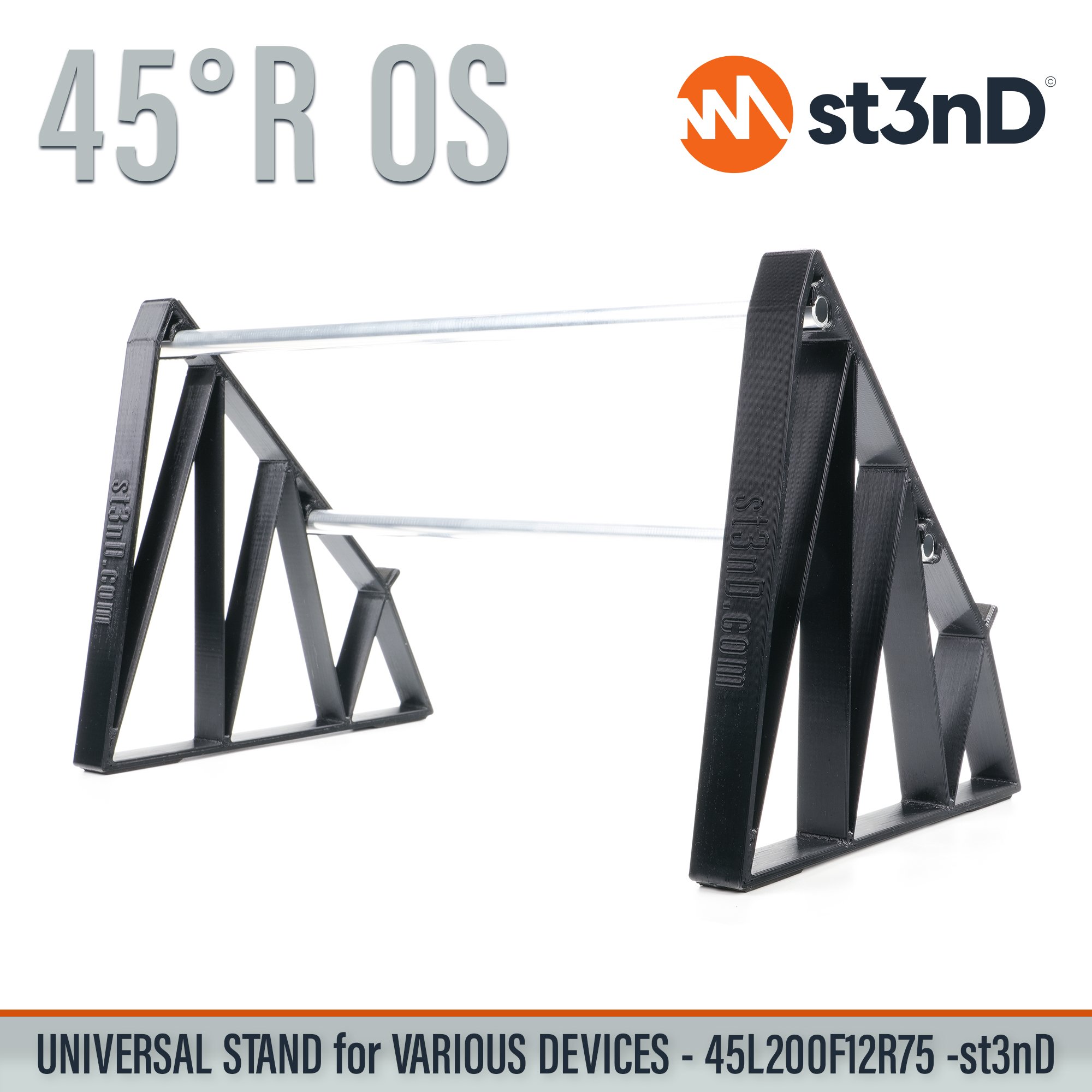 dj equipment dj hardware portable st3nD stable stand strong sturdy synth stand synthesizer stand tilted universal stand